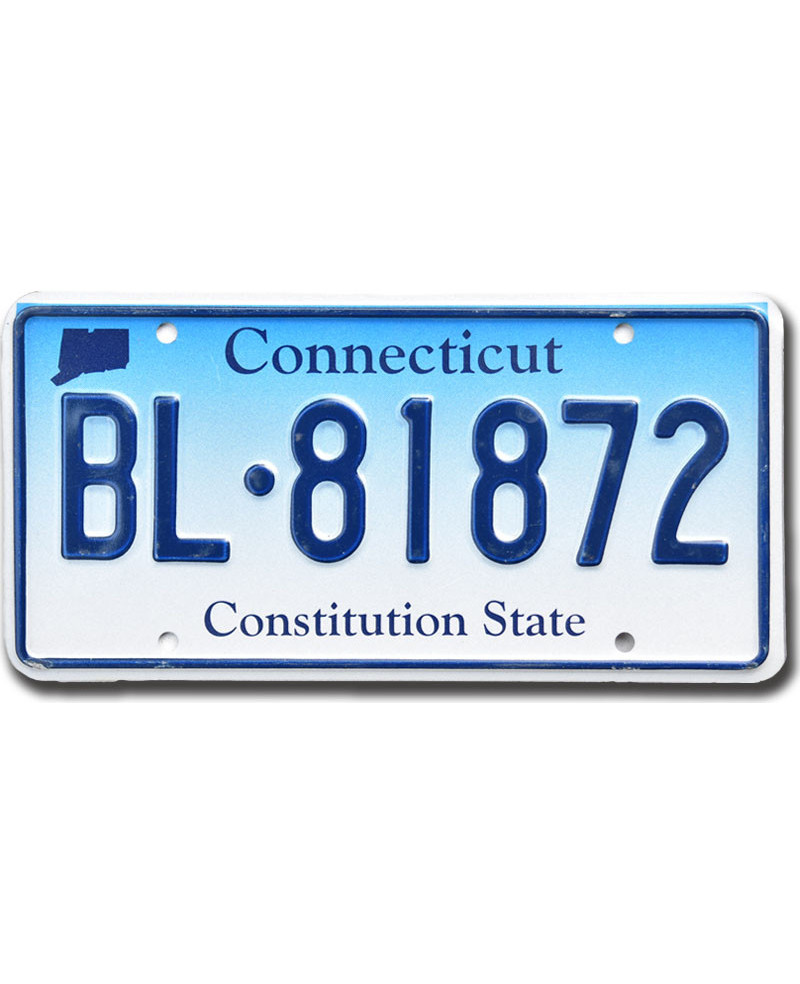 Americká ŠPZ Connecticut Constitution BL-81872