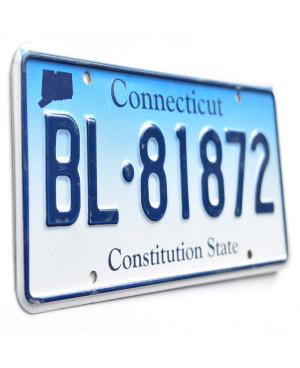 Americká ŠPZ Connecticut Constitution BL-81872