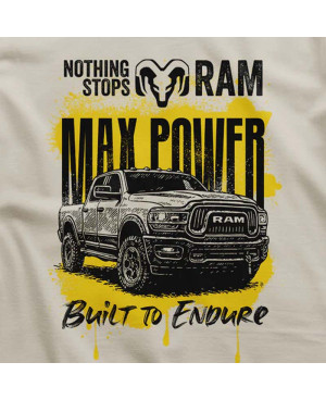 Pánske tričko RAM Trucks - Max Power