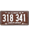 Americká ŠPZ Illinois 1959 Brown 318 341