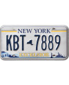 Americká ŠPZ New York Excelsior KBT 7889