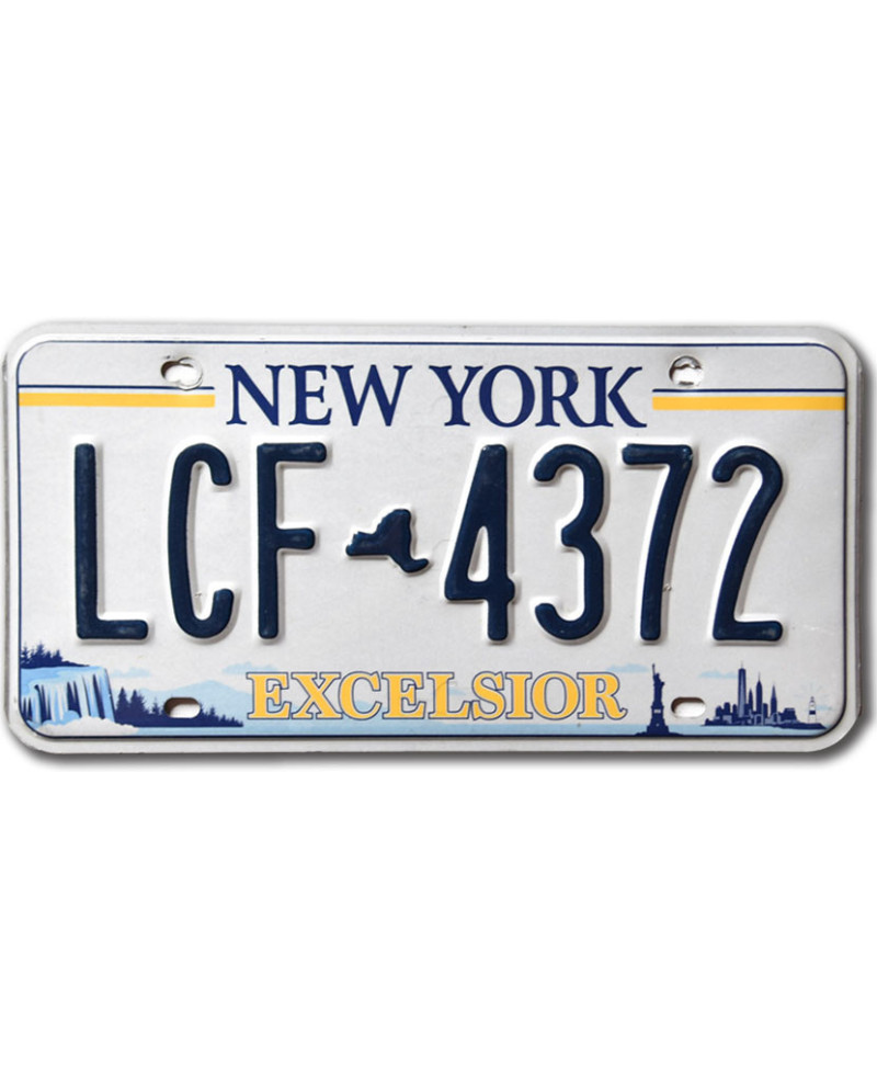 Americká ŠPZ New York Excelsior LCF 4372