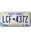 Americká ŠPZ New York Excelsior LCF 4372