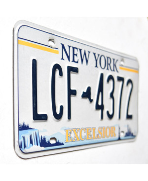 Americká ŠPZ New York Excelsior LCF 4372