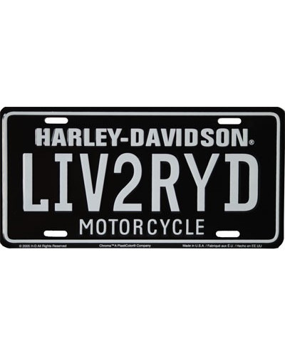 Americká ŠPZ Harley Davidson Live to Ride