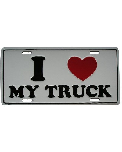 Americká ŠPZ I love My Truck