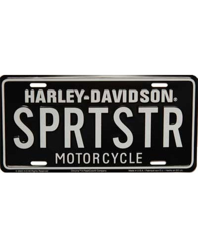 Americká ŠPZ Harley Davidson Sportster