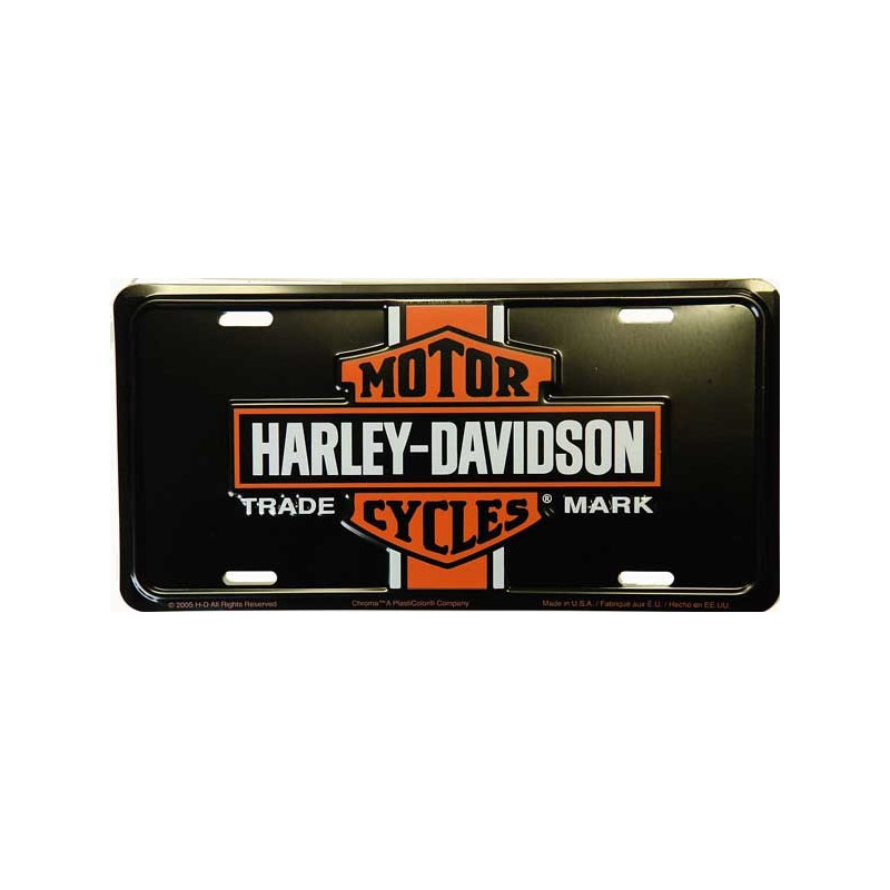 Americká SPZ Harley Davidson Vintage logo