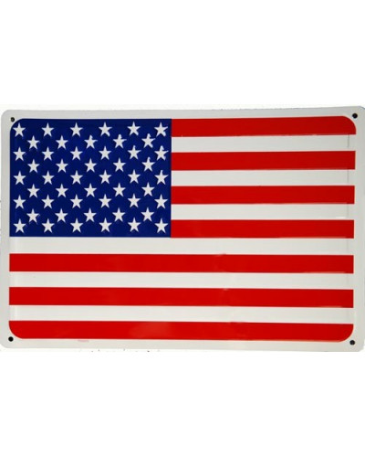 Plechová ceduľa vlajka USA 45cm x 30cm