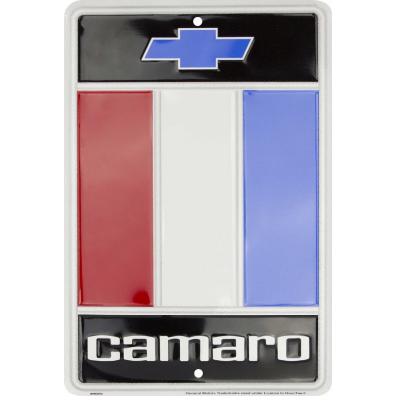 Plechová ceduľa Chevy Camaro small 20cm x 30cm