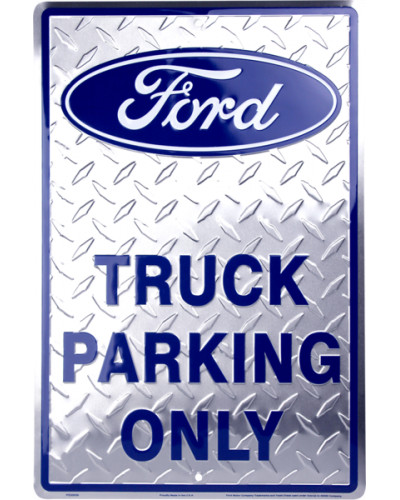 Plechová ceduľa Ford Truck Parking 30cm x 45 cm