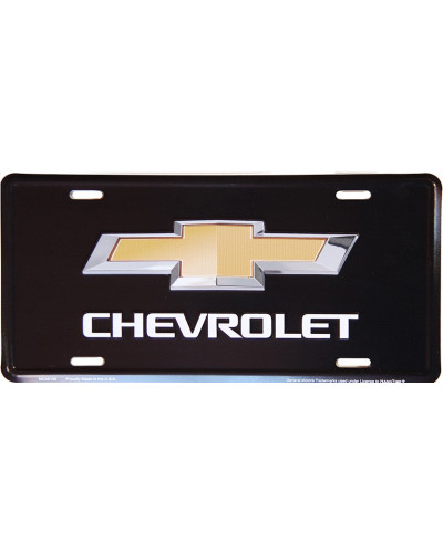 Americká ŠPZ Chevrolet Bow Tie black