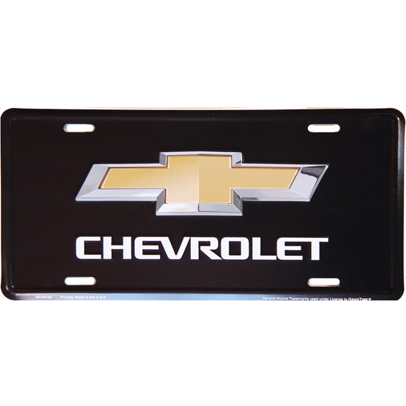 Americká ŠPZ Chevrolet Bow Tie black