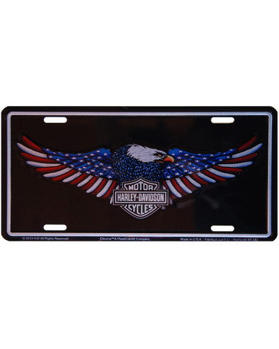 Americká ŠPZ Harley Davidson Patriotic