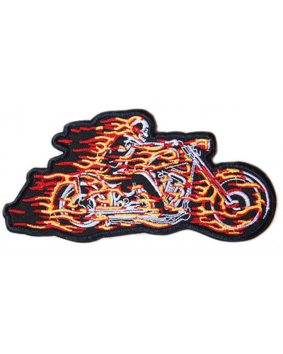 Moto nášivka Hell Rider 14 cm x 7 cm
