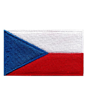 Nášivka Česká vlajka 8 cm x 5 cm