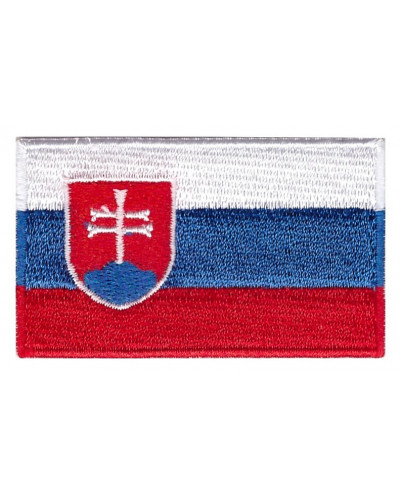 Nášivka slovenských vlajka 6 cm x 3,5 cm
