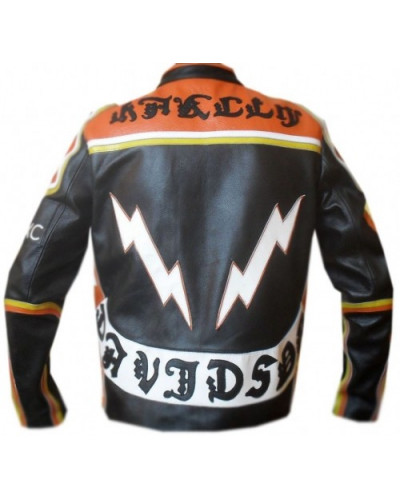 Kožená bunda z filmu Harley Davidson and Marlboro Man záda