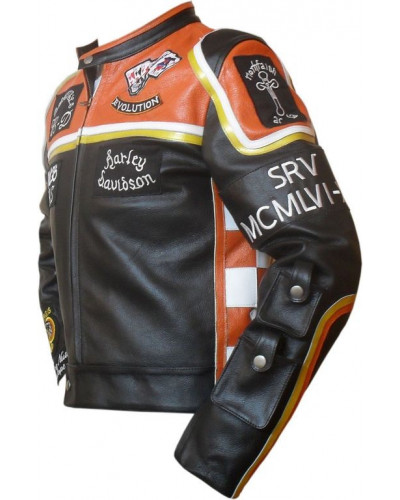 Kožená bunda z filmu Harley Davidson and Marlboro Man bok