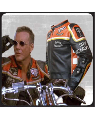 Kožená bunda z filmu Harley Davidson and Marlboro Man M.Rourkey