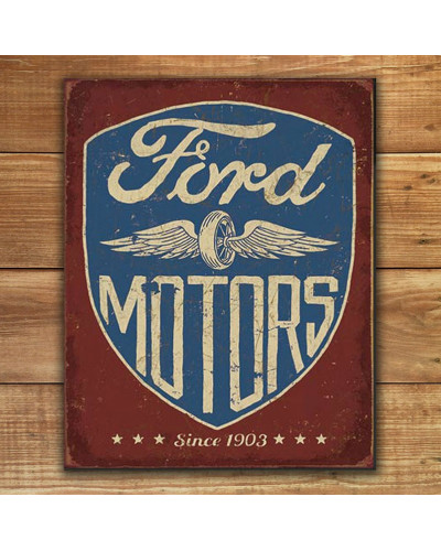 Plechová ceduľa Ford Motors Since 1903 p