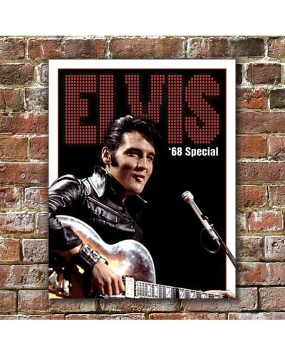 Plechová ceduľa Elvis - 1968 Special 32cm x 40cm w