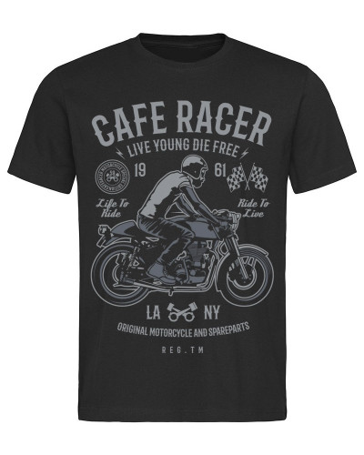 Tričko Cafe Racer 1961 čierne