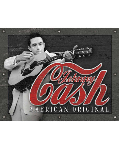 Plechová ceduľa Johnny Cash - American Original 32cm x 40cm x