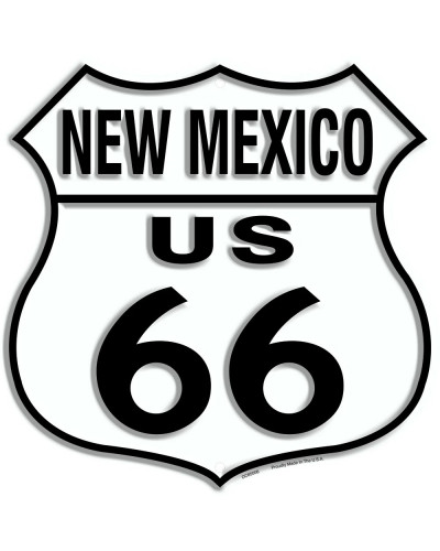 Plechová ceduľa Route 66 New Mexico Shield 30cm x 30cm