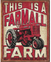 Plechová ceduľa Farmall Farm 40 cm x 32 cm