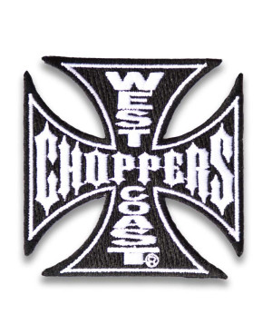 moto nášivka West Coast Choppers Black 7cm x 7cm