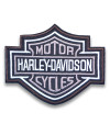 Moto nášivka Harley Davidson Bar and Shield BW 10cm x 8cm