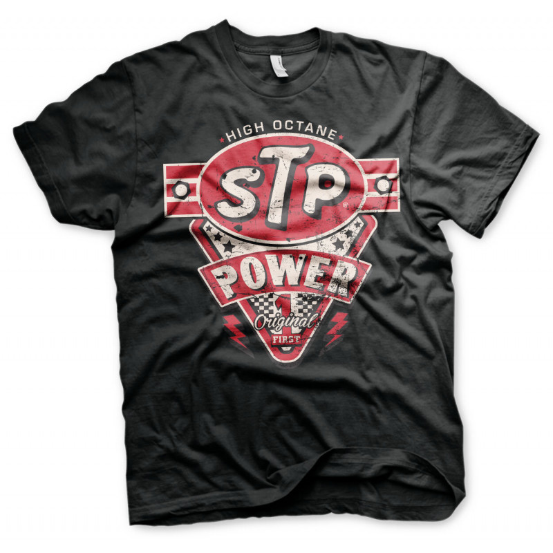 Pánské tričko STP High Octane Power čierne