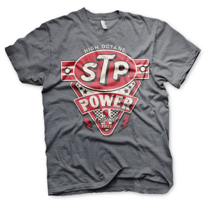 Pánské tričko STP High Octane Power sivé