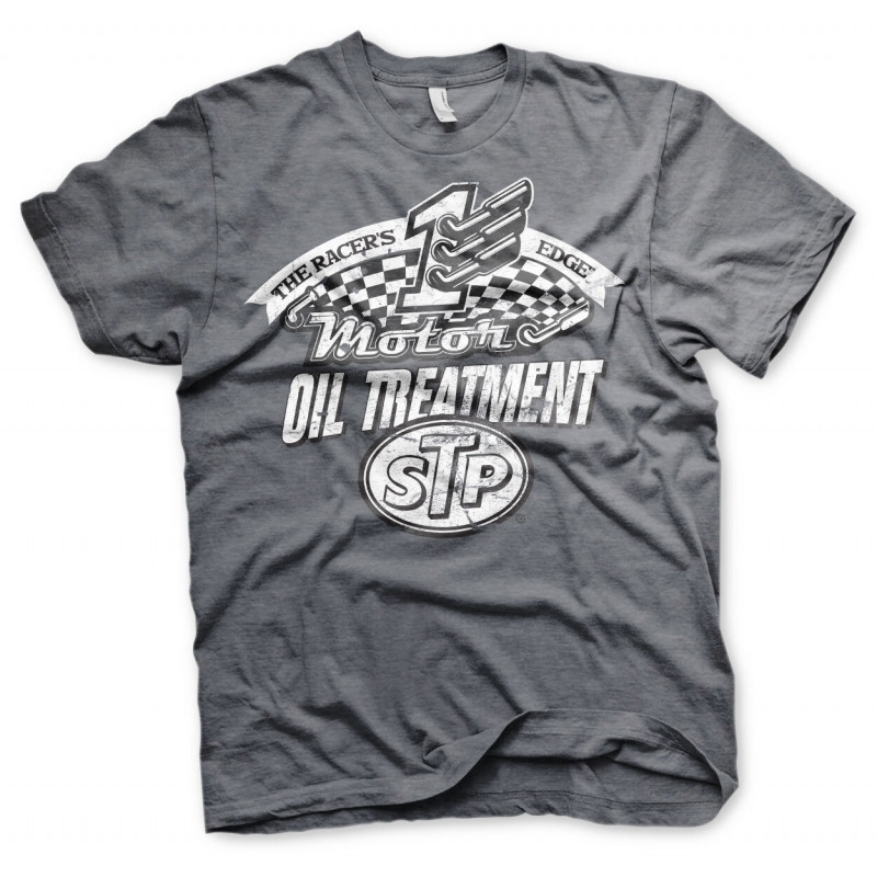 Pánské tričko STP Oil Treatment sivé