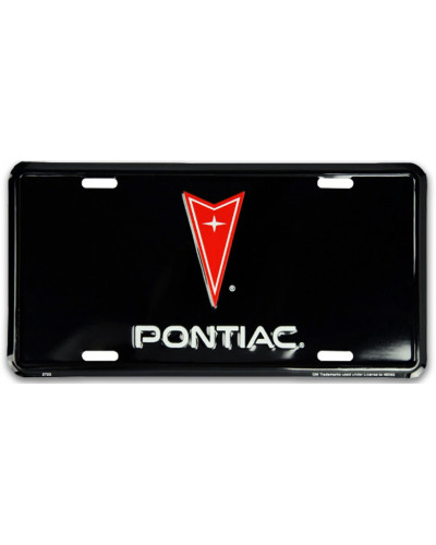 Americká ŠPZ Pontiac logo
