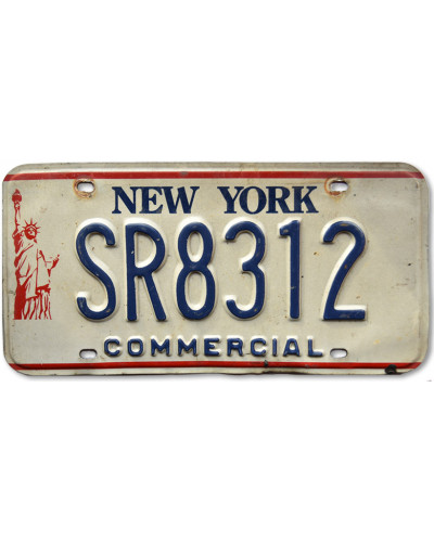 Americká ŠPZ 2 New York Liberty SR8312