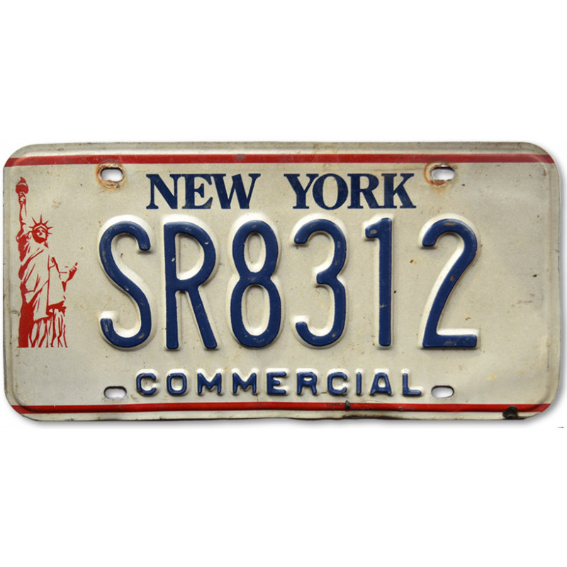 Americká ŠPZ 2 New York Liberty SR8312