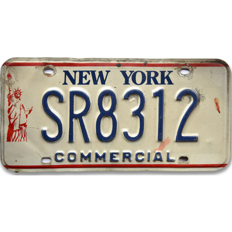 Americká ŠPZ New York Liberty SR8312