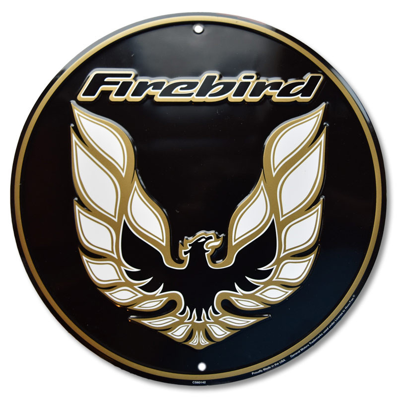 Plechová ceduľa Pontiac Firebird 30cm