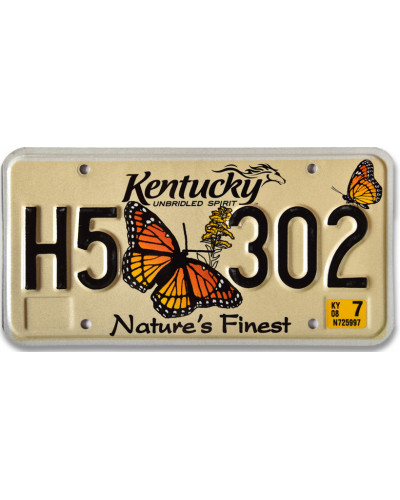 Americká ŠPZ Kentucky Nature H5 302