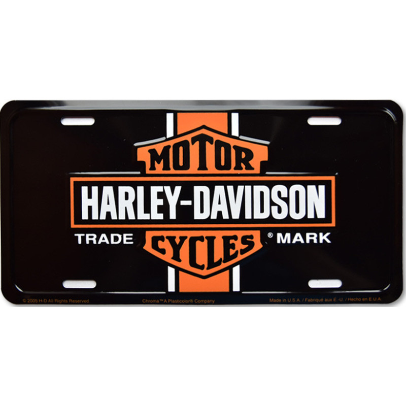 Americká SPZ Harley Davidson Vintage logo