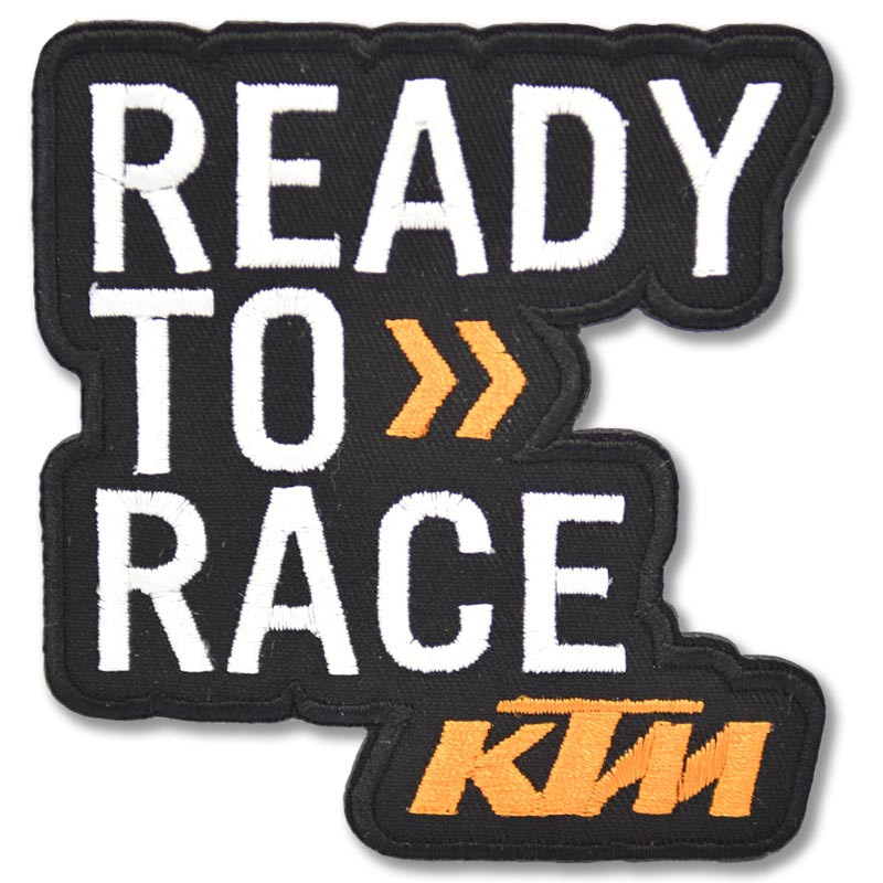 Moto nášivka KTM Ready to Race 8cm x 8cm