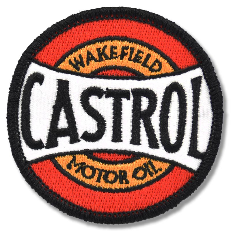 Moto nášivka Castrol Wakefield 7 cm