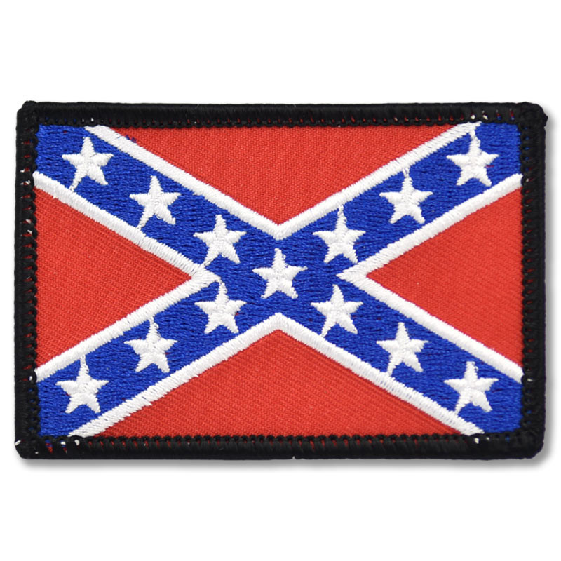 Moto nášivka Confederate Battle Flag 7cm x 5cm