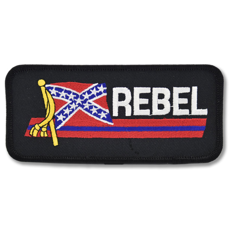 Moto nášivka Rebel Flag 5 cm x 13 cm
