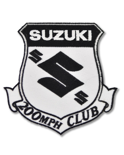 Moto nášivka Suzuki 200 MPH 8 cm x 9 cm