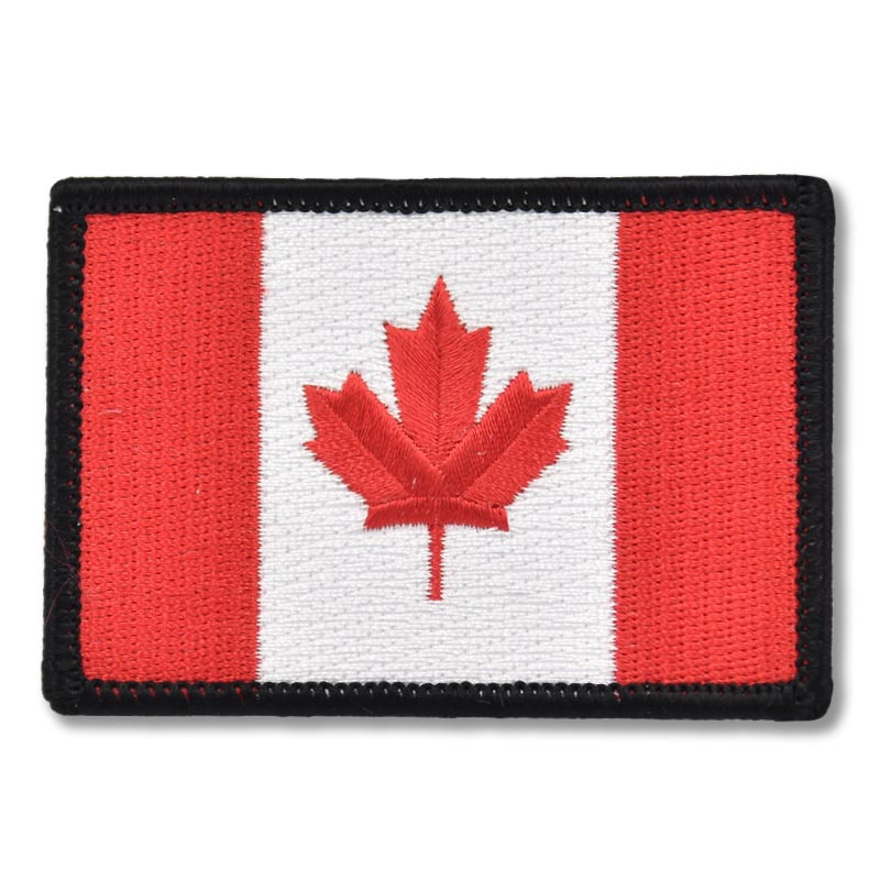 Moto nášivka Canada flag 7 cm x 5 cm