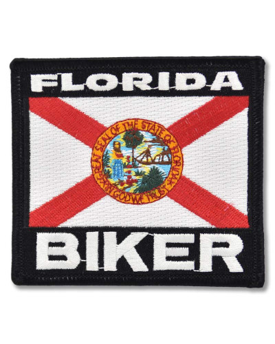 Moto nášivka Florida Biker 9 cm x 8 cm