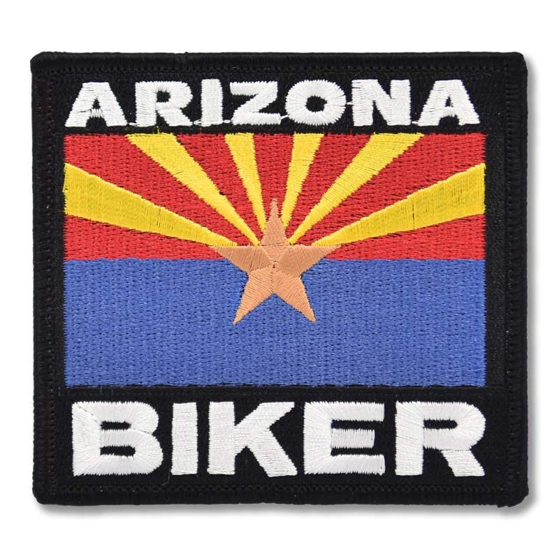 Moto nášivka Arizona Biker 9 cm x 8 cm